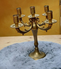 alter Messing  Kerzenständer