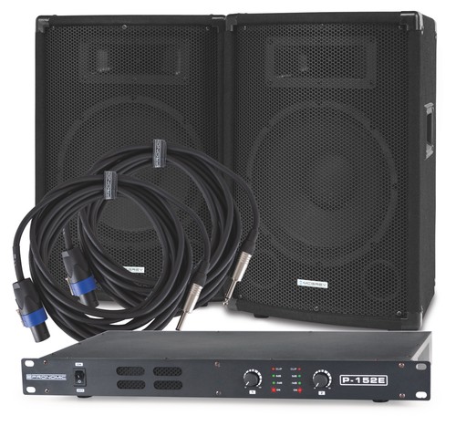 Komplett anlage 10 - dj, pa