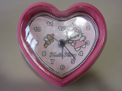 Uhr wecker hello kitty herz - hello,