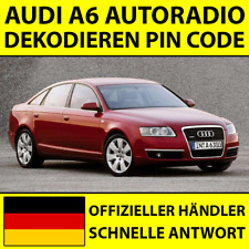 ✅AUDI A6 RADIO DEKODIEREN PIN CODE NAVIGATION RNS-E CHORUS CONCERT SYMPHONY✅