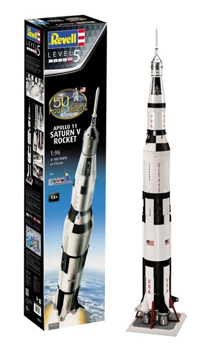 Revell 03704 apollo saturn - apollo, 11