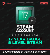 8 DIGIT STEAM ACC 17 YEAR