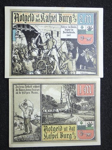 Notgeld deutschland burg - 2,