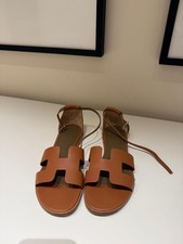 HERMES*Damen-Sandaletten*braun*38*