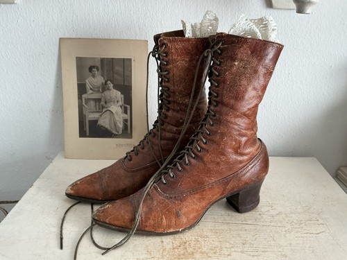 Alte damen schnürstiefel - alte,