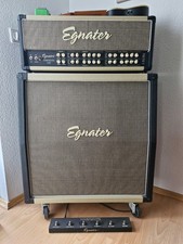 Egnater Tourmaster 4100 + 412A Half Stack, Vollröhren Amp (100 W, 4 Kanäle)