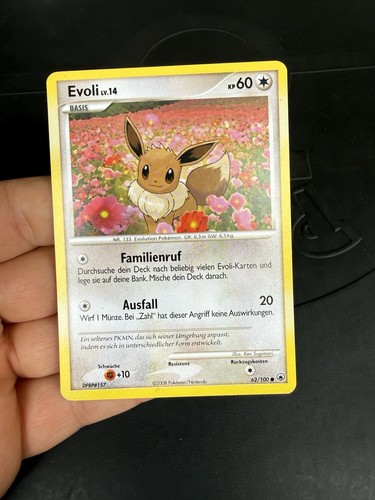 Pokémon karte evoli - pokémon, 62/100