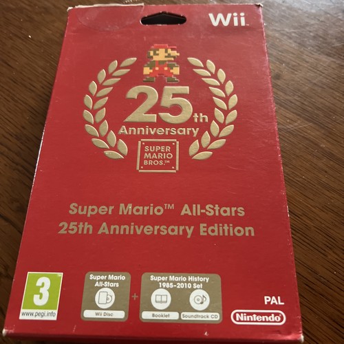 25th anniversary super mario - anniversary,
