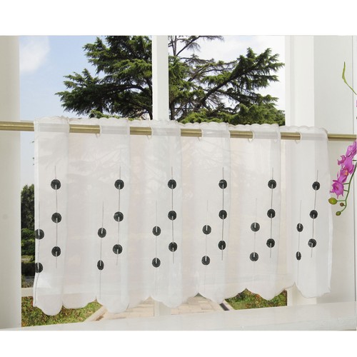 Voile scheiben gardine mit - gardine,