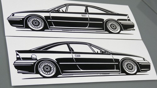 Opel calibra aufkleber - opel,