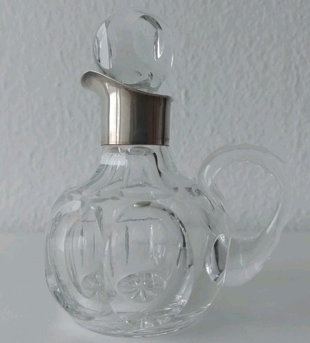 Saucenkaraffe geschliffenes - saucenkaraffe,,