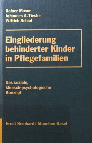 Eingliederung behinderter