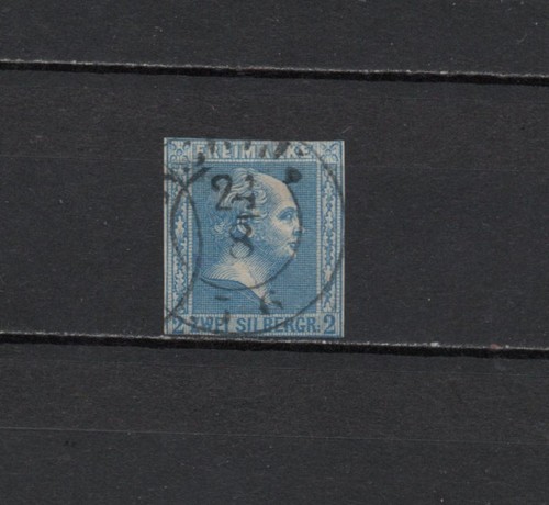 Briefmarke preußen 1857 s - briefmarke,