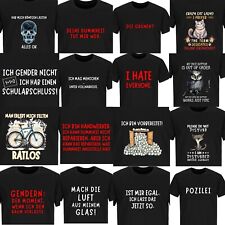 Sprüche T-Shirt Fun Ironie