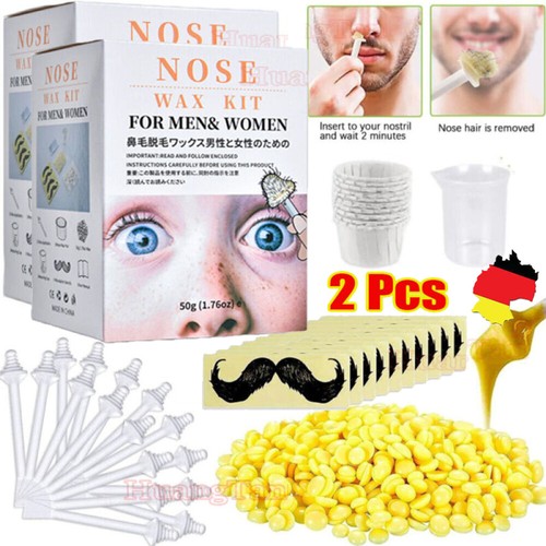 Nasenhaar wachs nose - 2x, wax