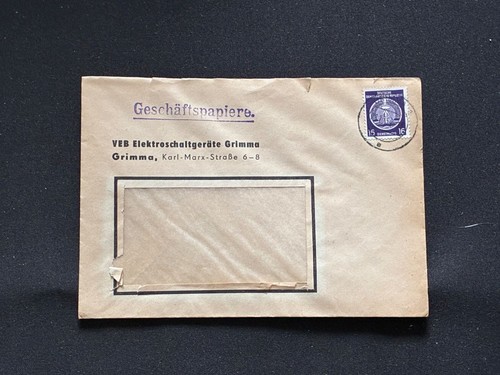 Belege ddr dienstpost - 10, ddr,
