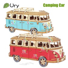 Ury 3D Holzpuzzle Retro