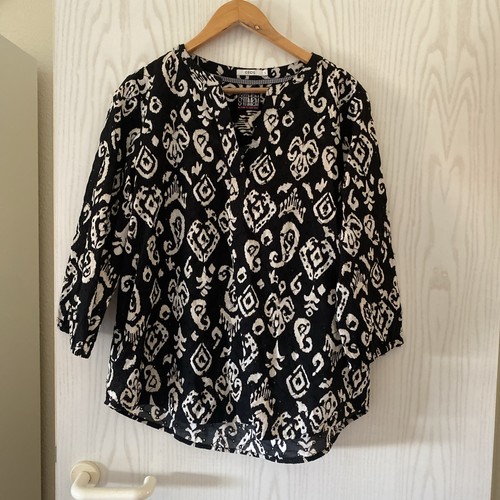 Schwarze damenbluse mit - schwarze,