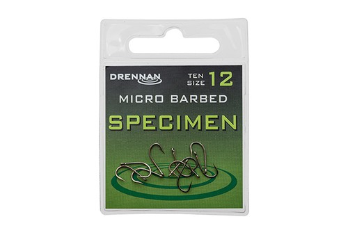 Drennan specimen hook eyed - specimen,