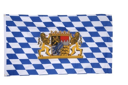 Fahne deutschland bayern mit - deutschland,