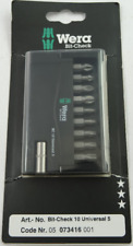 Wera Bit-Sortiment, Bit-Check 10 Universal 5 SB, 10-teilig #8.3 2013 A18