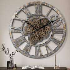 Wanduhr groß mit - wanduhr, beweglichen