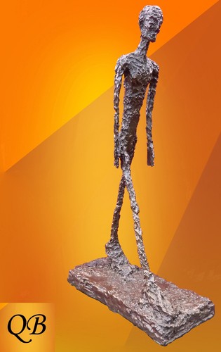 Art deco giacometti - giacometti, walking