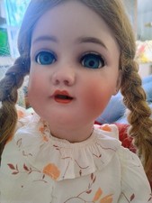 antike Porzellankopfpuppe