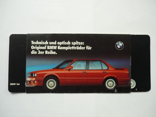 Bmw e30 prospekt - bmw, schieber