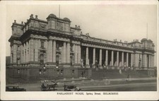 Melbourne Victoria Parliament House Spring Street Kutsche 
