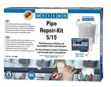 WEICON Pipe Repair-Kit Notfall-Reparatur beschädigter Rohre und Leitungen 5/15