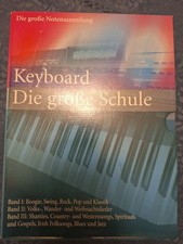 KEYBOARD Die große Schule Band 1-3 im Schuber *Notensammlung* Sehr Guter Zustand