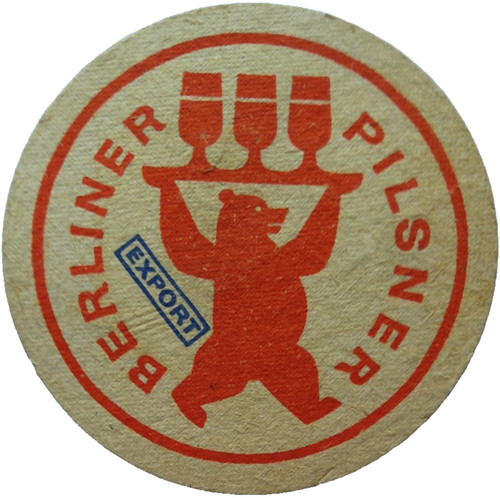 Alter ddr bierdeckel berliner - ddr,