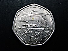 Barbados  One Dollar  1988