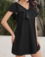 Damen Kleid Tunika Boho