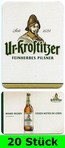 Stück bierdeckel - 20,