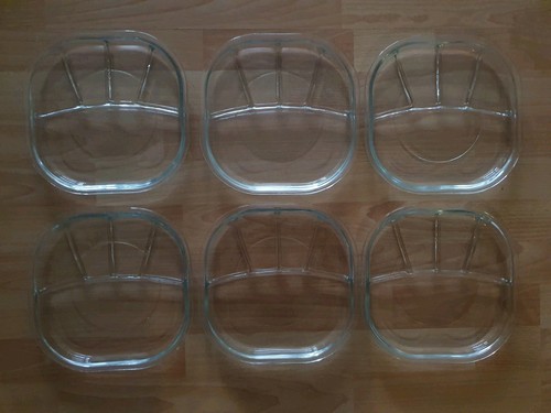 Glas portionsteller mit - portionsteller,
