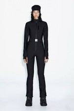 Zara schwarzer Skioverall RECCO Technology - Gr. S