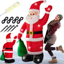 Weihnachtsmann aufblasbar - , xl