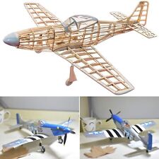 P-51 D Mustang Slow Flyer Modellflugzeug Kit RC Flugzeugmodell Baukasten Set
