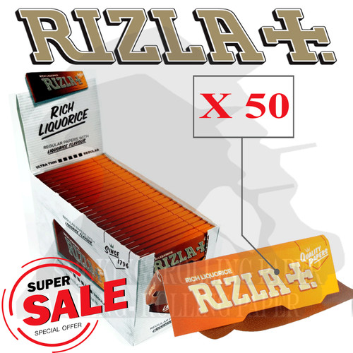 Rizla cartine liquorice corte - cartine,