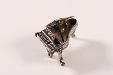 Silberfigur Silber 800 Piano Flügel Klavier Miniatur Figur  16gramm