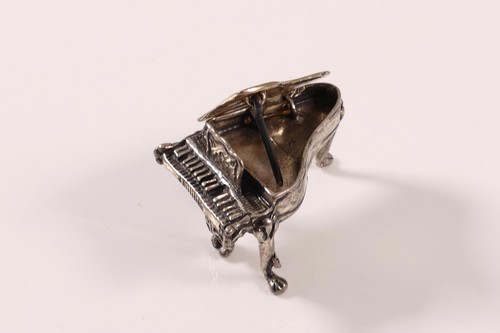 Silberfigur silber 800 piano - silberfigur,