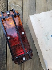 DDR 3-Kammer-Leuchte Mit Schutzgitter Kübel Robur Barkas W50 Anhänger Etc...