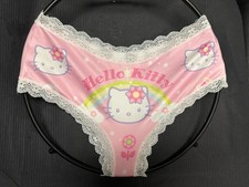 Hello Kitty Slip Damen Herren in Rosa Gr38/40 auch für ABDL Sissi fetisch