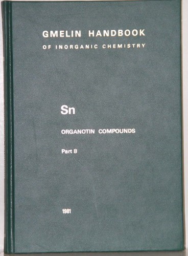Gmelin handbook inorganic - handbook,