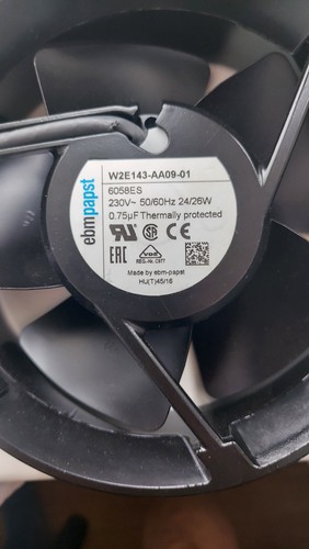 Ebmpapst w2e143 aa09 6058es - w2e143-aa09-01,