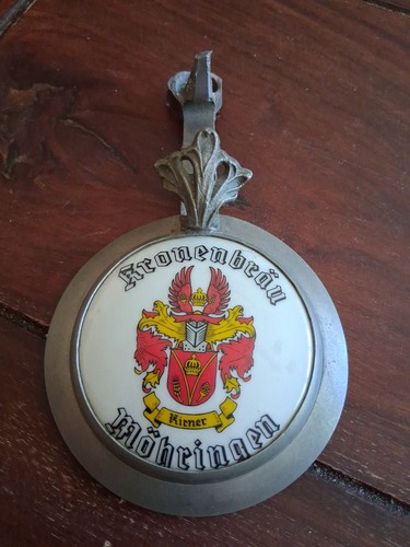 Antiker zinndeckel für - zinndeckel,