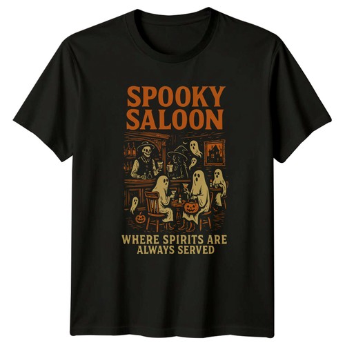 Spooky saloon where spirits - saloon,