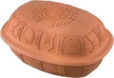 Römertopf Dampfgarer, braun